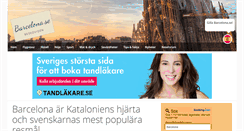 Desktop Screenshot of barcelona.se