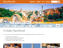 Tablet Screenshot of barcelona.dk